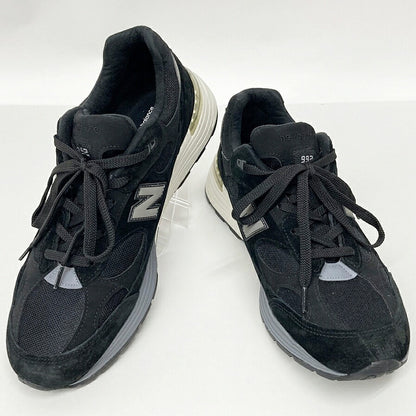 New Balance M992BL Black Sneakers Size 29cm