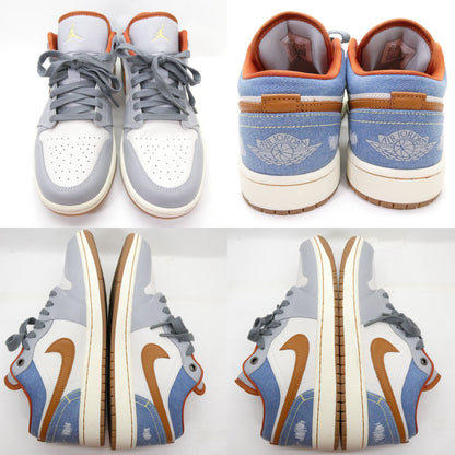 NIKE WMNS Air Jordan 1 Low Phantom Denim Sneakers