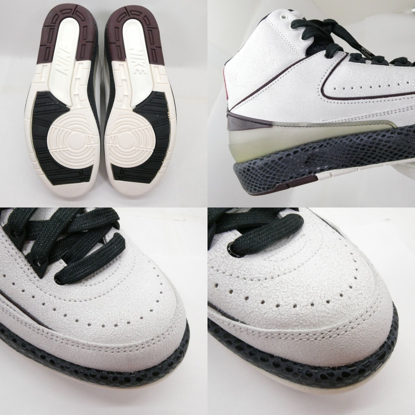 A MA MANIERE x NIKE Air Jordan 2 Retro SP Black Sneakers