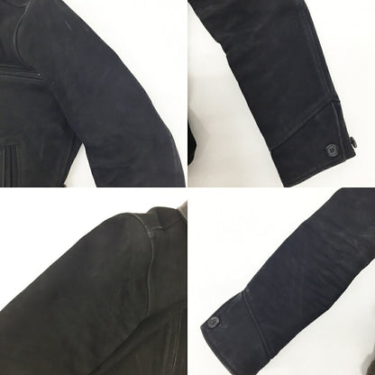 GANGSTERVILLE Horse Hide Nubuck Jacket Black Size S
