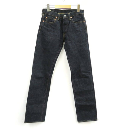 MOMOTARO JEANS Button Fly Slim Straight Jeans Indigo Size 29