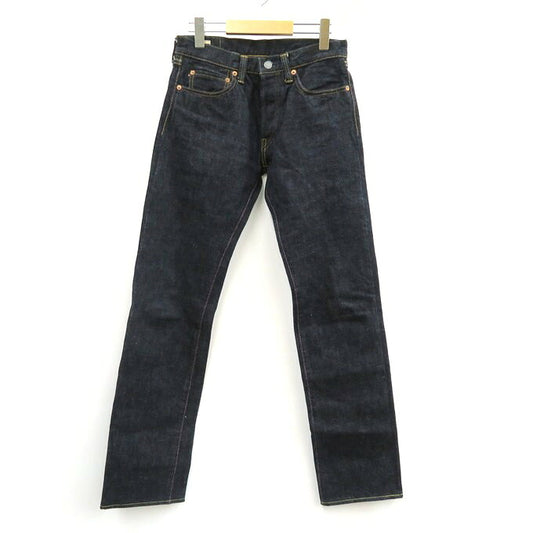 MOMOTARO JEANS Button Fly Slim Straight Jeans Indigo Size 29