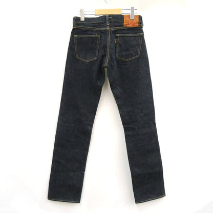 MOMOTARO JEANS Button Fly Slim Straight Jeans Indigo Size 29