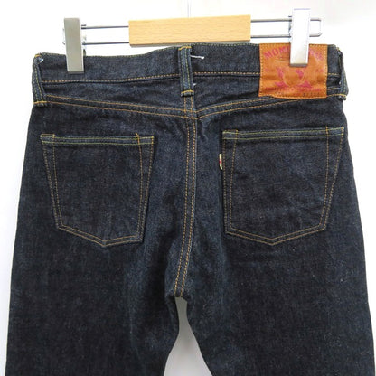 MOMOTARO JEANS Button Fly Slim Straight Jeans Indigo Size 29
