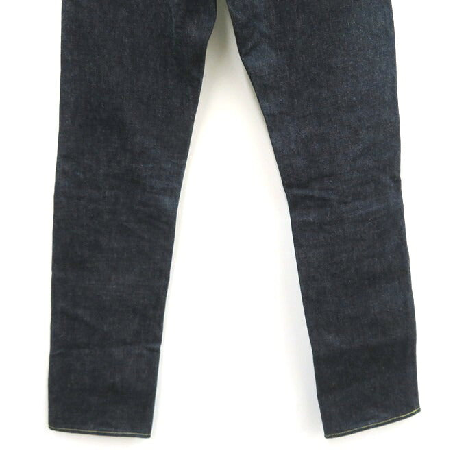 MOMOTARO JEANS Button Fly Slim Straight Jeans Indigo Size 29