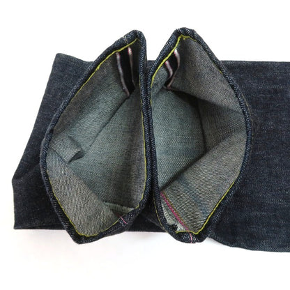 MOMOTARO JEANS Button Fly Slim Straight Jeans Indigo Size 29