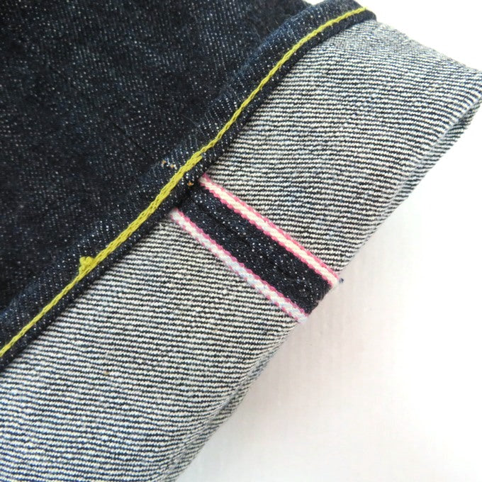 MOMOTARO JEANS Button Fly Slim Straight Jeans Indigo Size 29