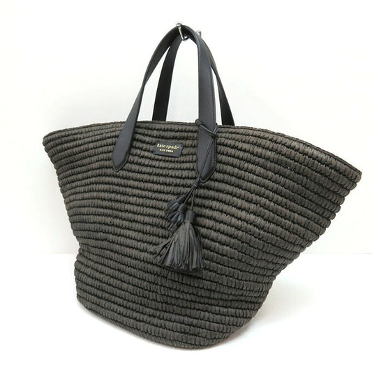 KATE SPADE Black Cabana Large Tote Bag Size ONE SIZE