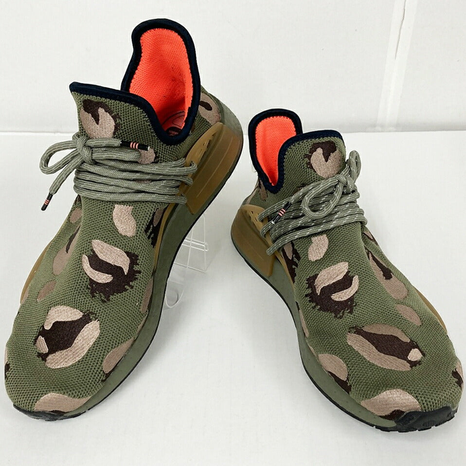 adidas Pharrell Williams HU NMD Olive Sneakers Size 27.5cm