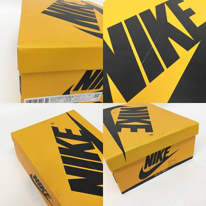 NIKE Air Jordan 1 Retro High OG Taxi Black Sneakers Size 12
