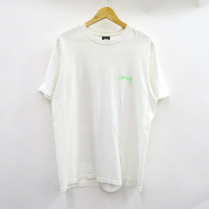 STUSSY Dennis Hopper Print T-Shirt White Size M