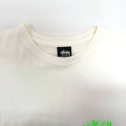 STUSSY Dennis Hopper Print T-Shirt White Size M