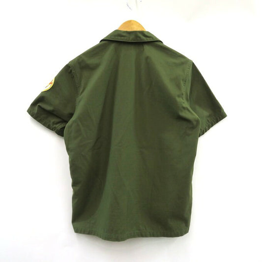 TOYS McCOY King Kong Company Military Olive Green Shirt Size 15