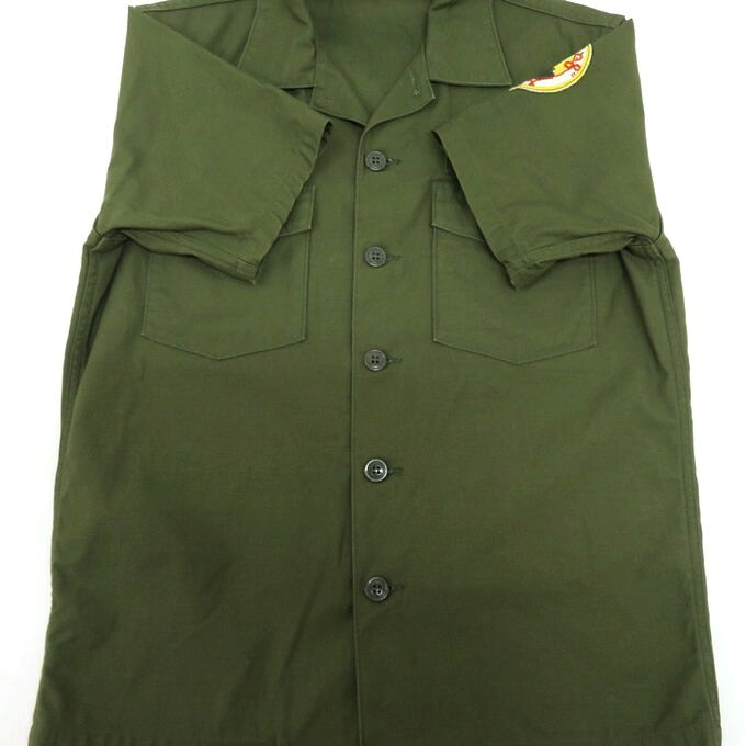 TOYS McCOY King Kong Company Military Olive Green Shirt Size 15