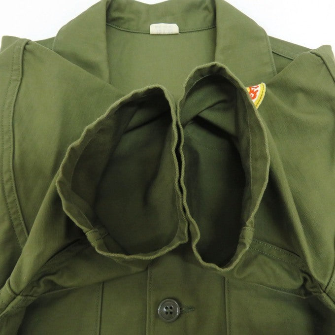 TOYS McCOY King Kong Company Military Olive Green Shirt Size 15