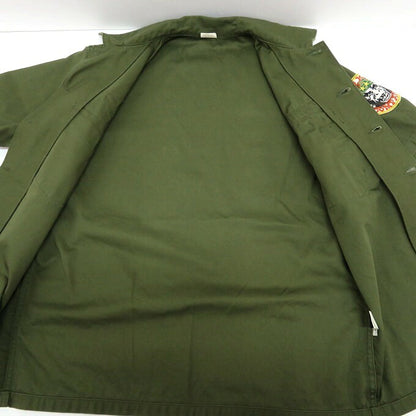 TOYS McCOY King Kong Company Military Olive Green Shirt Size 15