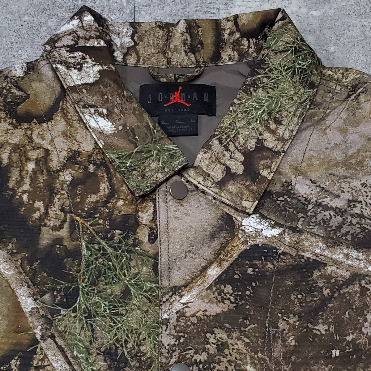 Jordan Brand 25AW M J FLT CHI JKT Realtree Camo Size XL