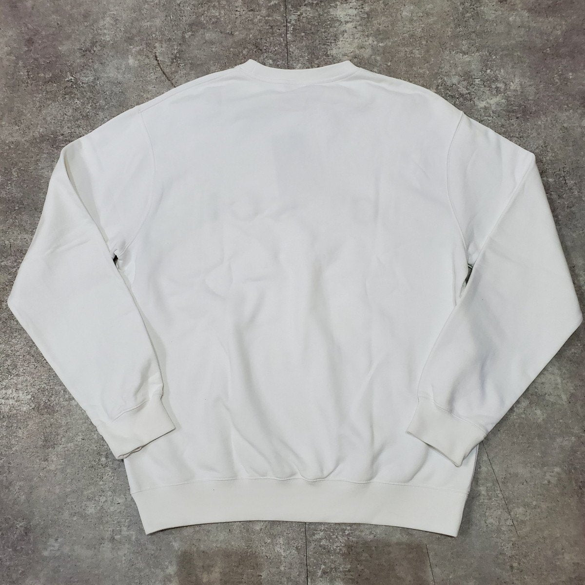 GUCCI 25SS Cotton Jersey Print White Italian Sweatshirt Size L