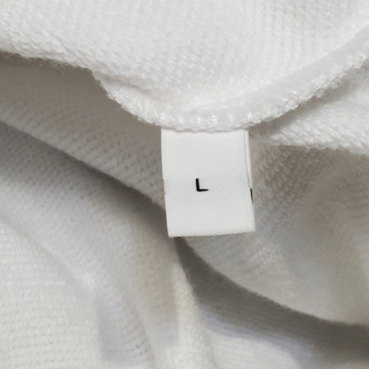 GUCCI 25SS Cotton Jersey Print White Italian Sweatshirt Size L