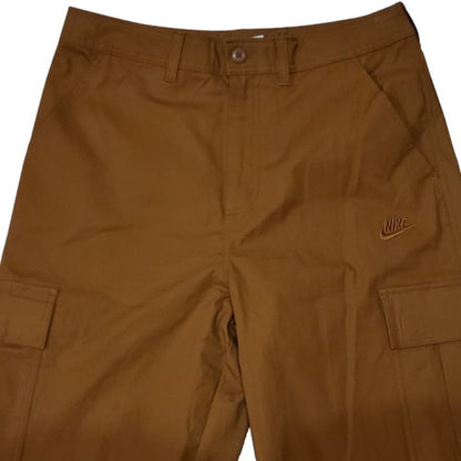 NIKE Club Cargo Pants Light British Tan Brown Size 30