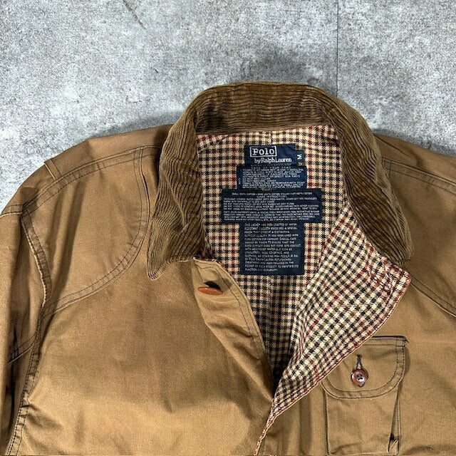 Polo by Ralph Lauren 90s Oiled Corduroy Collar Jacket Size M