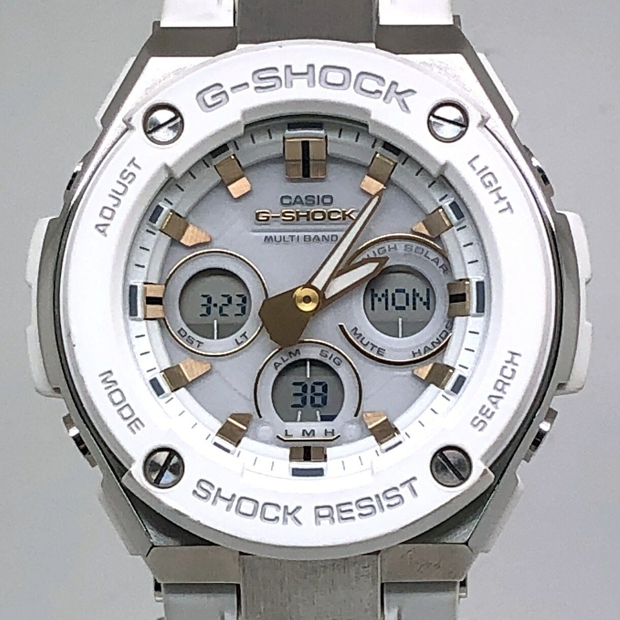 A G-STEEL G-SHOCK Ana-Digi Solar Bezel Watch Size ONE SIZE