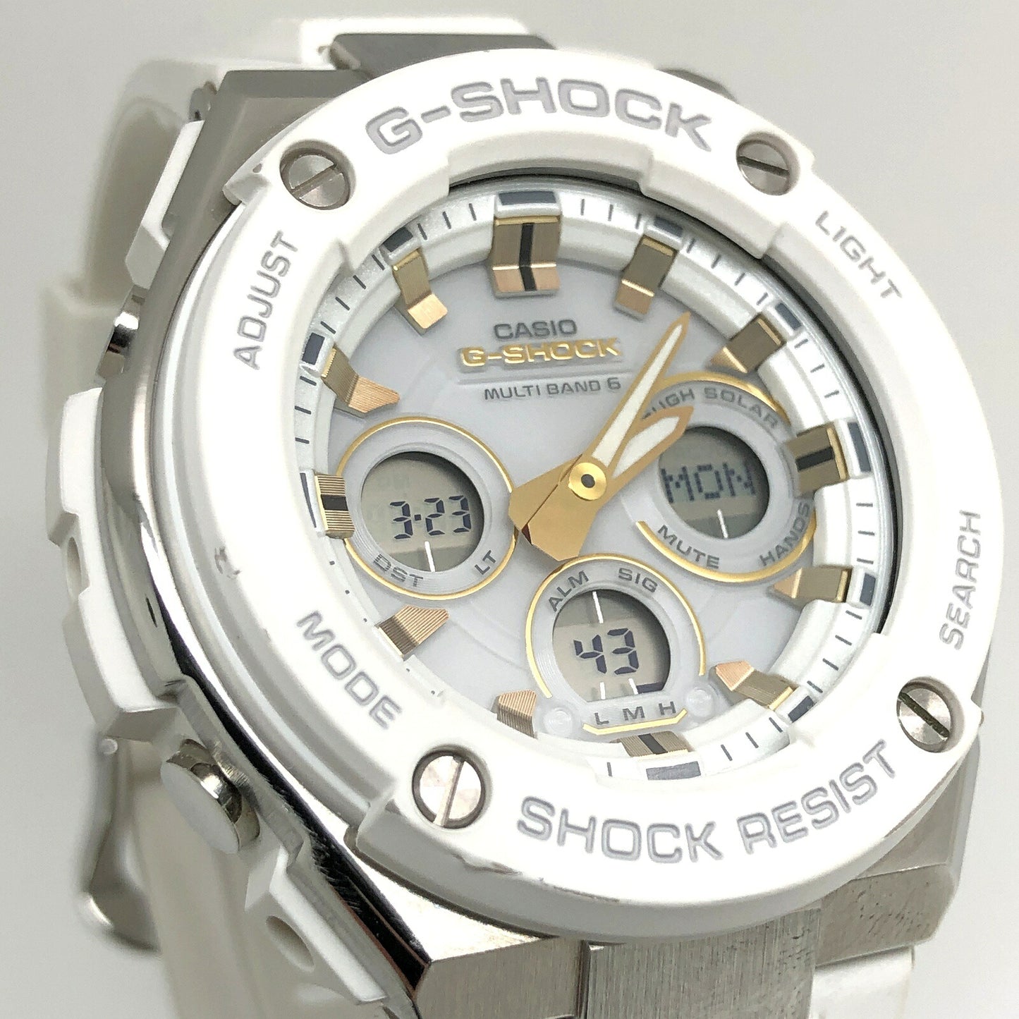 A G-STEEL G-SHOCK Ana-Digi Solar Bezel Watch Size ONE SIZE