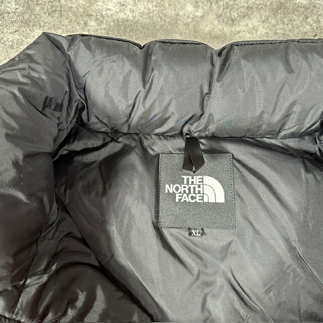 THE NORTH FACE Nuptse Down Jacket Red Black Size XL