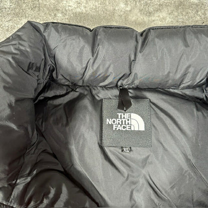 THE NORTH FACE Nuptse Down Jacket Red Black Size XL