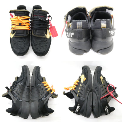NIKE Off-White THE 10 Air Presto Black White Sneakers