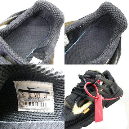 NIKE Off-White THE 10 Air Presto Black White Sneakers