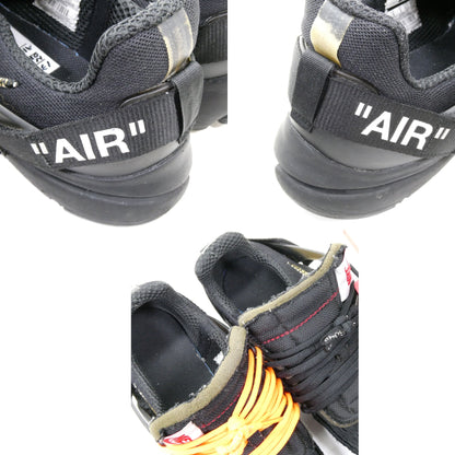 NIKE Off-White THE 10 Air Presto Black White Sneakers