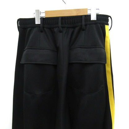 S'YTE PE Smooth Jersey Geometric Tape Pants Black Size 3