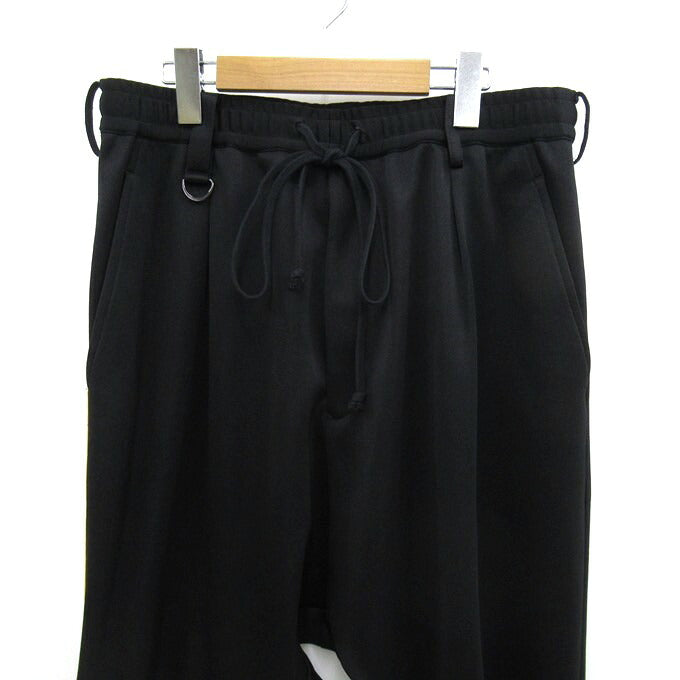 S'YTE PE Smooth Jersey Geometric Tape Pants Black Size 3