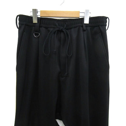 S'YTE PE Smooth Jersey Geometric Tape Pants Black Size 3