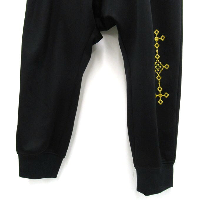 S'YTE PE Smooth Jersey Geometric Tape Pants Black Size 3