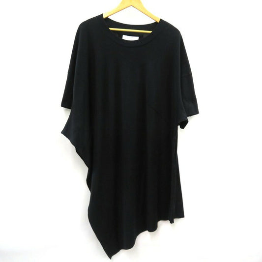 BASEMARK 23AW Asymmetry Big T-Shirt Black Size M