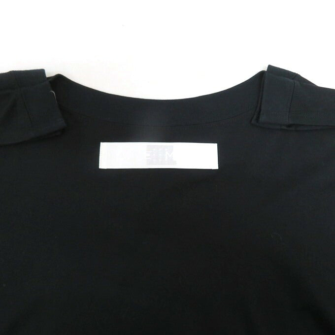 BASEMARK 23AW Asymmetry Big T-Shirt Black Size M
