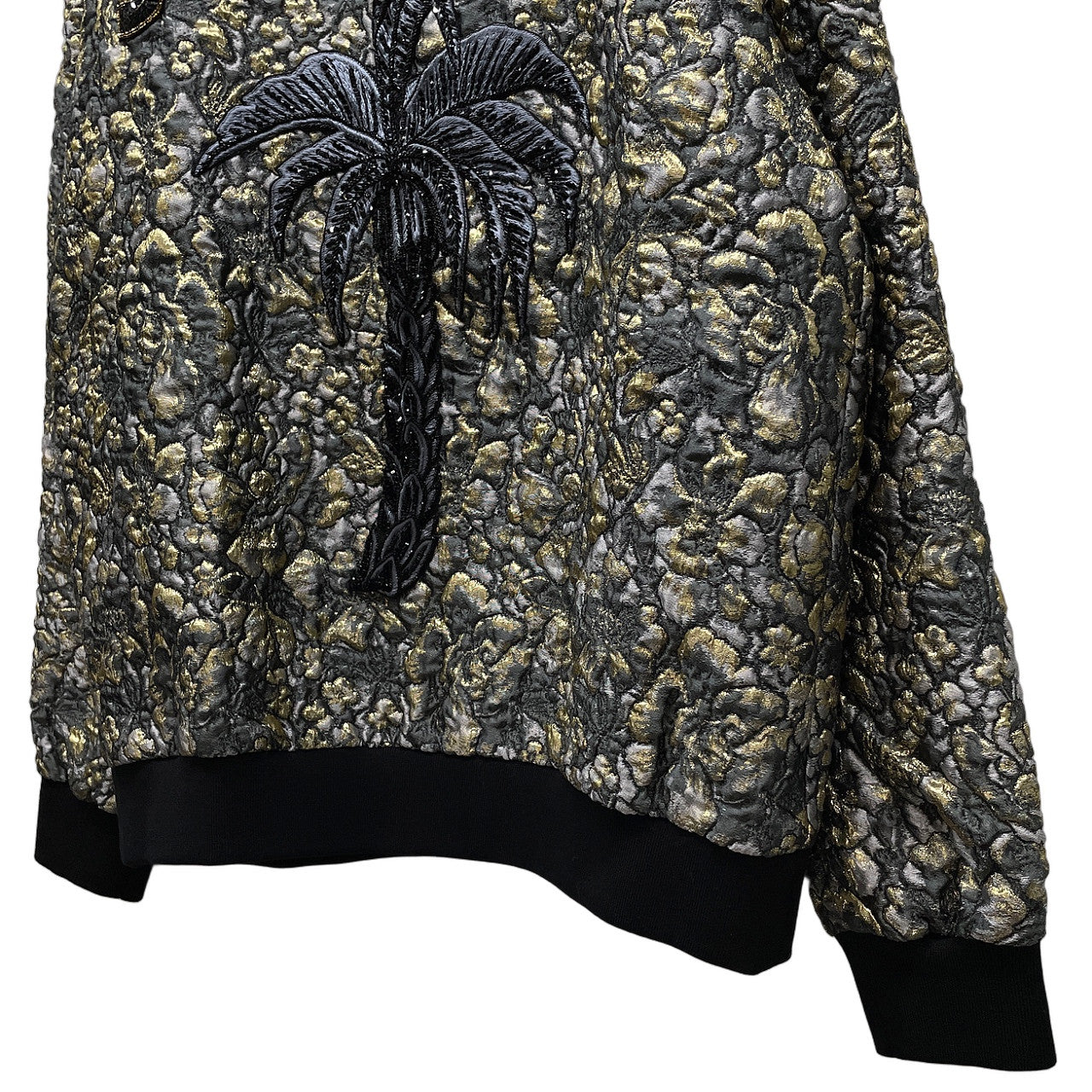 Dolce & Gabbana SAMBA Sequin 3D Jacquard Sweatshirt Size 50