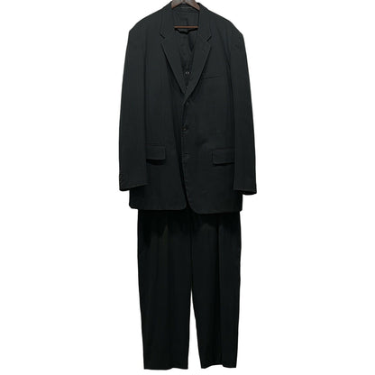 Yohji Yamamoto 90s COSTUME D'HOMME Black Cotton Vest Size L