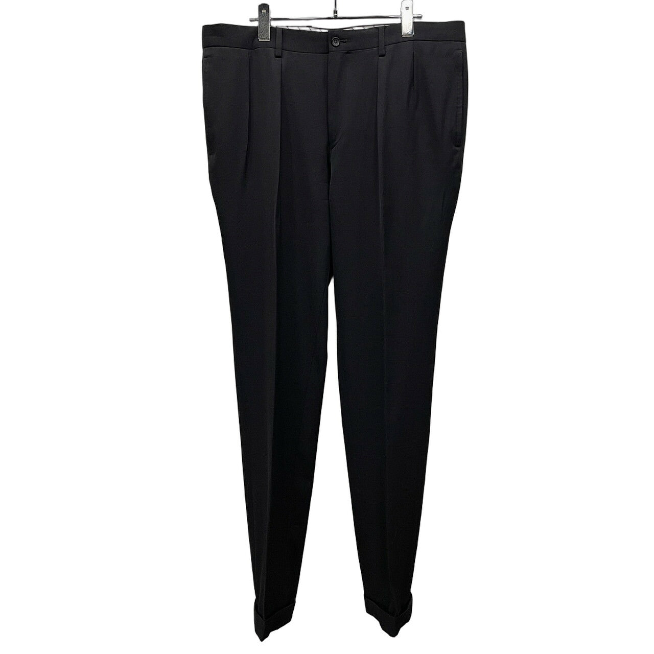 ISSEY MIYAKE MEN 15AW Wool Gabardine Trousers Black Size 5