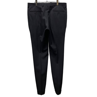 ISSEY MIYAKE MEN 15AW Wool Gabardine Trousers Black Size 5