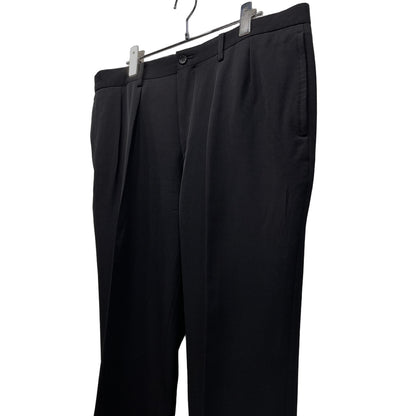 ISSEY MIYAKE MEN 15AW Wool Gabardine Trousers Black Size 5