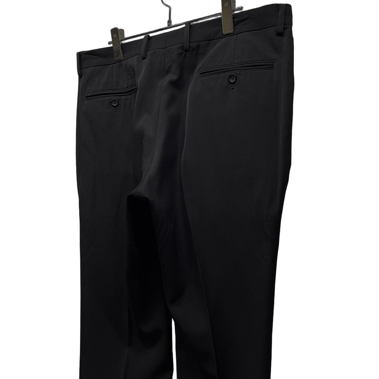 ISSEY MIYAKE MEN 15AW Wool Gabardine Trousers Black Size 5
