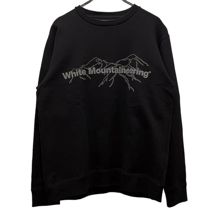 White Mountaineering 20AW Logo Sweatshirt Black Size 2