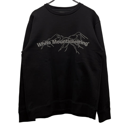 White Mountaineering 20AW Logo Sweatshirt Black Size 2
