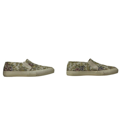 Yohji Yamamoto 11SS Gobelin Weave Slip-On Sneakers Size 2