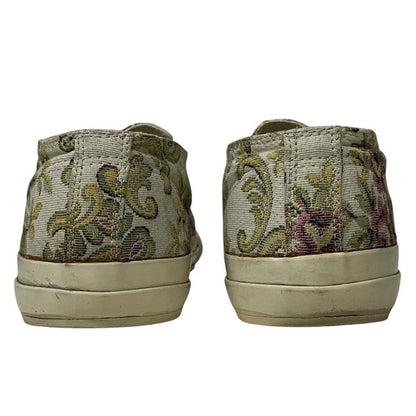 Yohji Yamamoto 11SS Gobelin Weave Slip-On Sneakers Size 2