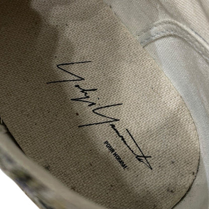 Yohji Yamamoto 11SS Gobelin Weave Slip-On Sneakers Size 2