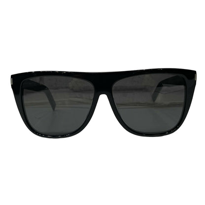 Saint Laurent Paris SL1 002 Black Sunglasses Size 59